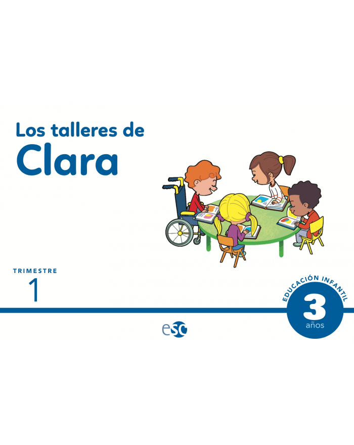 TALLERES DE CLARA 3 AÑOS (3 cuadernos)