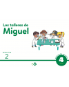 LOS TALLERES DE MIGUEL 4 AÑOS (3 cuadernos)