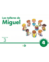 LOS TALLERES DE MIGUEL 4 AÑOS (3 cuadernos)